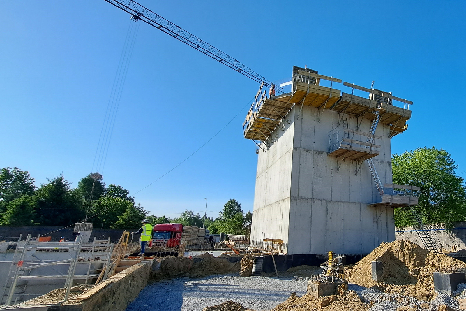 Podkarpackie Trwa budowa nowego bloku energetycznego w Krośnie