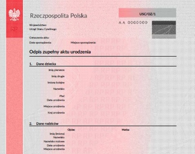 Nowe wzory aktów urodzenia, małżeństwa i zgonu - multimedia na Portalu ...