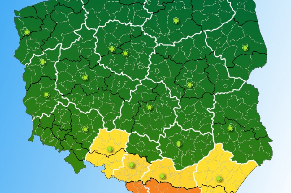 Polska walczy z ulewnym deszczem. W kilku województwach przekroczone stany ostrzegawcze na rzekach