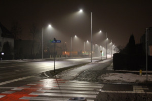 Przebudowa ulicy wraz z inteligentnym systemem oświetlenia w Ełku