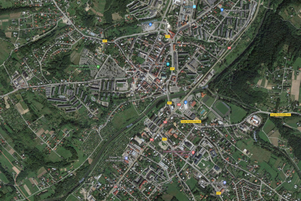 Gorlice to miasto w województwie małopolskim. (fot. google.com/maps)