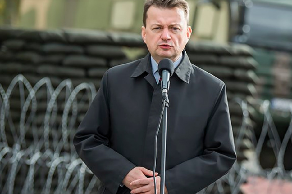 Minister Obrony Narodowej Mariusz Błaszczak (Fot. twitter.com/mblaszczak)