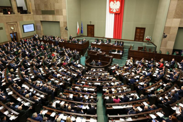 Posiedzenie Sejmu (fot. Krzysztof Białoskórski / sejm.gov.pl)