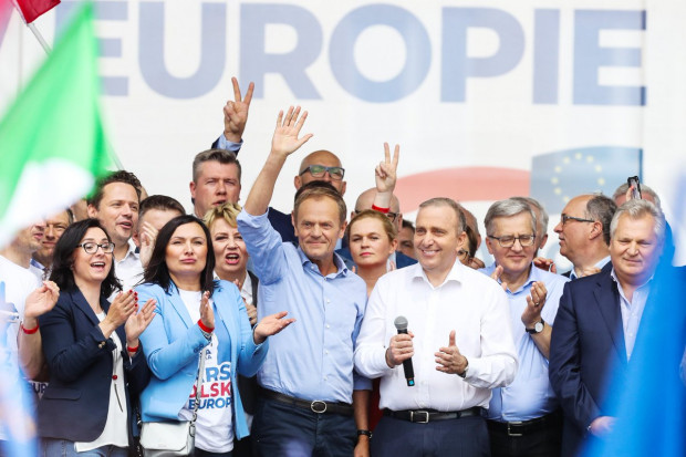Opozycja przegrała wybory, o których myślała, że są już wygrane - powiedział prof. Paruch (fot. twitter.com/KEuropejska)