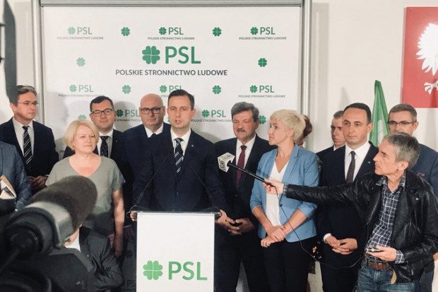 Na listach do Sejmu znaleźli się przedstawiciele samorządu. (fot. Twitter/PSL)