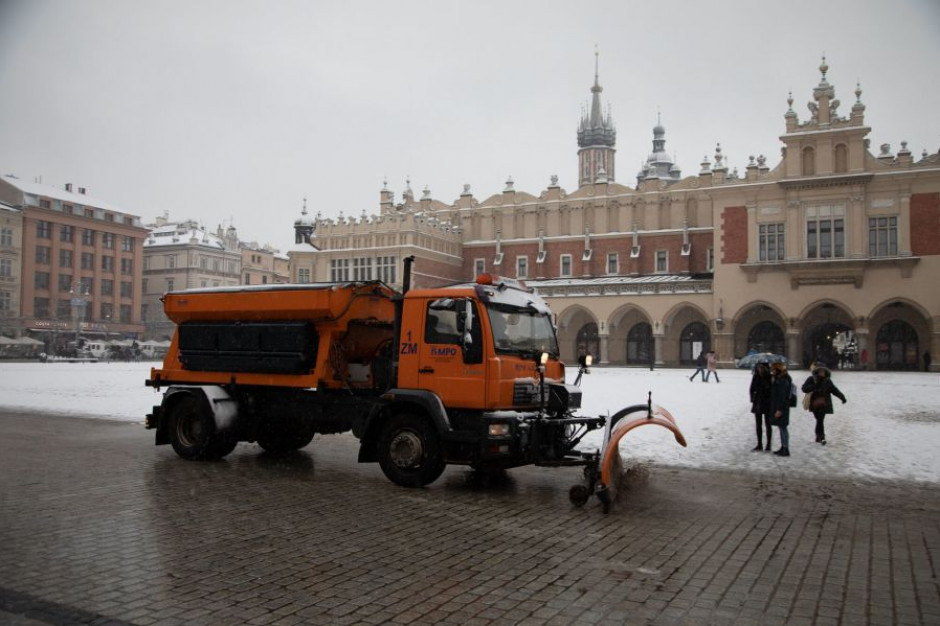 Kraków przygotowany na zimę
