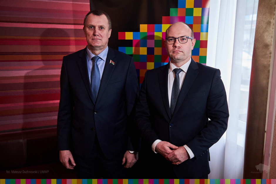 Anatolij Isaczenko i Artur Kosicki (Fot. Mateusz Duchnowski/UMWP)