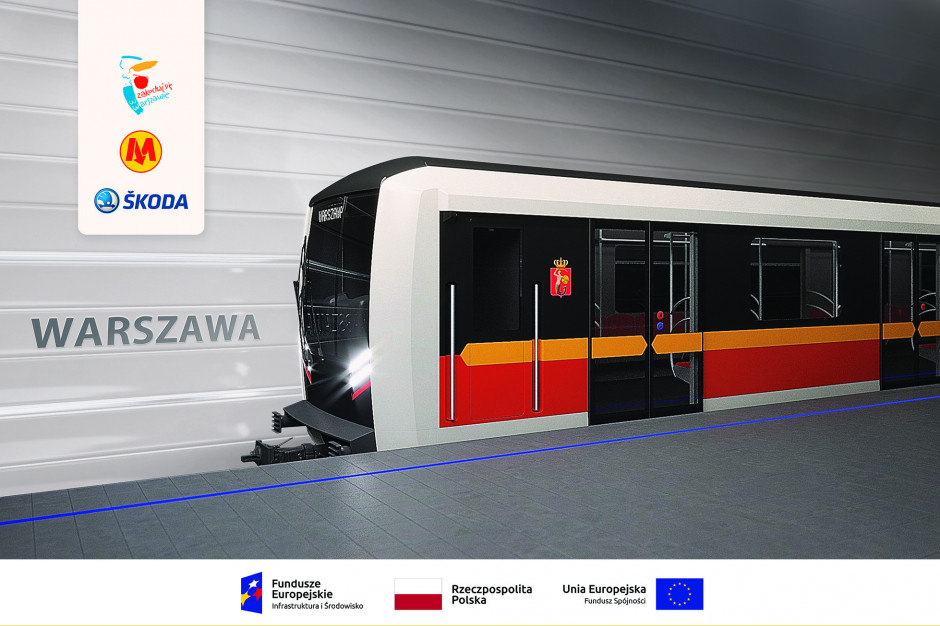Wizualizacja pociągów dla warszawskiego metra, które dostarczy Skoda (Fot. Um st. Warszawy) Wizualizacja pociągów dla warszawskiego metra, które dostarczy Skoda (Fot. Um st. Warszawy)