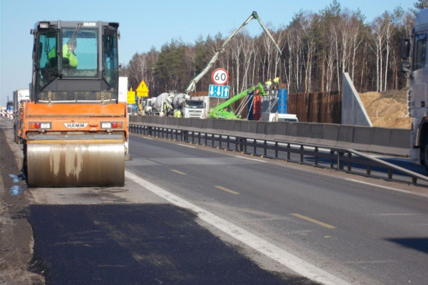 Budowa A1 na północ od Częstochowy ma się zakończyć w 2022 roku (Fot. GDDKiA)
