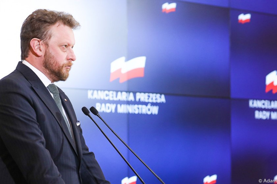 Minister zdrowia Łukasz Szumowski (fot. Adam Guz / KPRM)