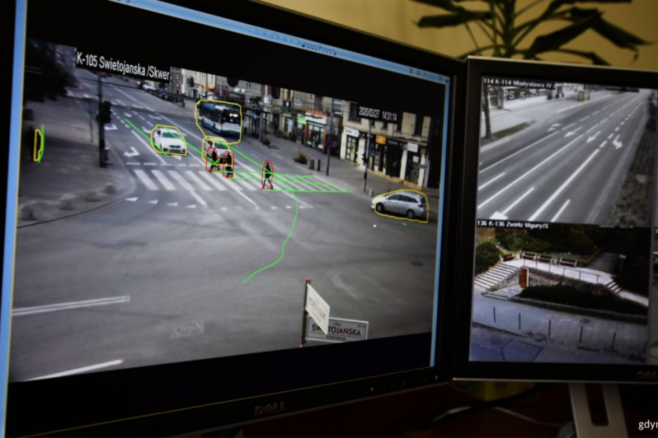 Monitoring w Gdyni pozwala zobaczyć więcej niż widzi ludzkie oko (fot. Marcin Mielewski)