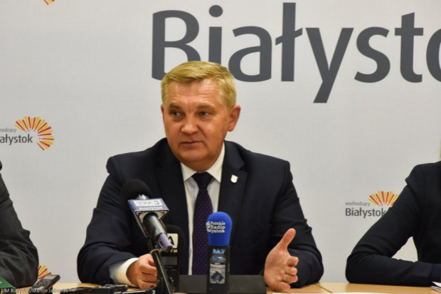 Prezydent Białegostoku Tadeusz Truskolaski przedstawi decyzję 30 kwietnia przed południem (fot. twitter.com/UM Białystok)