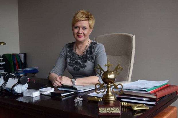 Beata Klimek, prezydent Ostrowa Wielkopolskiego była jednym z gości samorządowej odsłony EEC Online (fot.facebook.com)