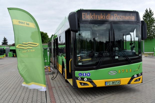 Zakup kolejnych autobusów elektrycznych możliwy jest dzięki unijnemu dofinansowaniu (fot. poznan.pl)
