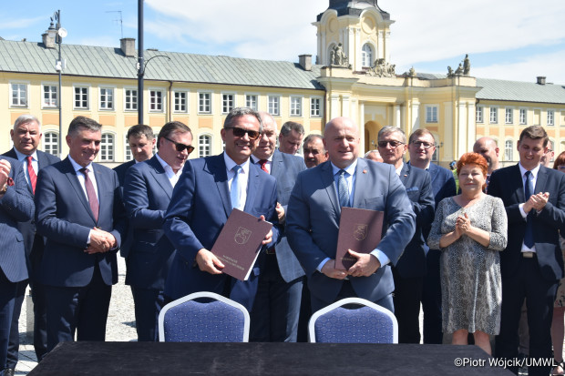 Fundusze Europejskie pozyskano na rewitalizację Zespołu Pałacowego Potockich w Radzyniu Podlaskim (fot. umwl)