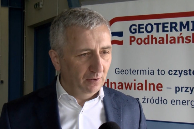 Wojciech Ignacok od 2016 r. pełnił funkcję prezesa PEC Geotermia Podhalańska (fot. YouTube / Nowotarska Telewizja Kablowa)