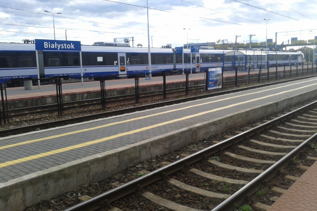 Przebudowa linii z Białegostoku do Kuźnicy jest na liście podstawowych inwestycji kolejowych do zrealizowania w Podlaskiem. (fot. M. Wroński / PTWP)