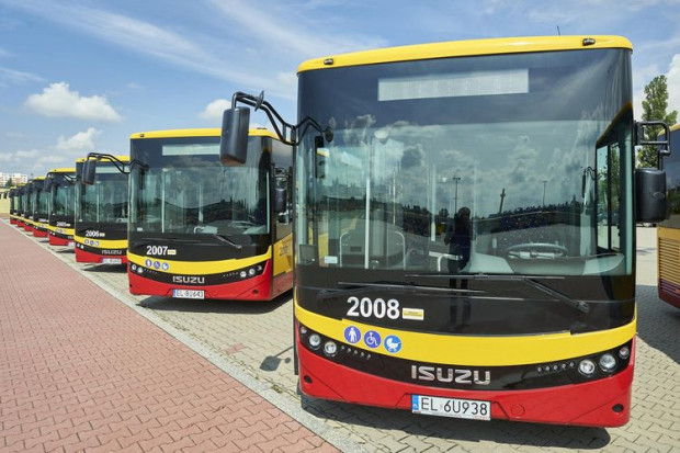 Nowe autobusy Isuzu Novociti Life (Fot. Radosław Jóźwiak/UMŁ)