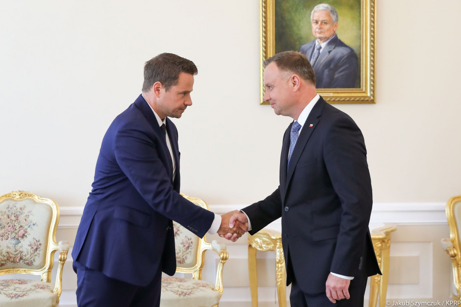 Spotkanie Andrzeja Dudy z Rafałem Trzaskowskim (fot. twitter.com/Kancelaria Prezydenta) Spotkanie Andrzeja Dudy z Rafałem Trzaskowskim (fot. twitter.com/Kancelaria Prezydenta)