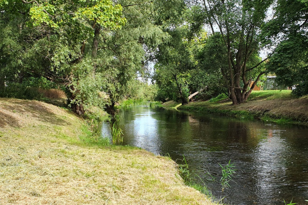 Rzeka Ina wkrótce doczeka się inwestycji przeciwpowodziowej (fot. Wody Polskie)