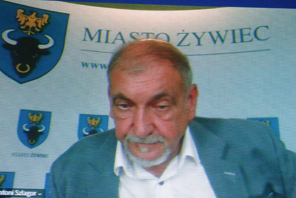 Antoni Szlagor, burmistrza Żywca (fot. PTWP/EM) 