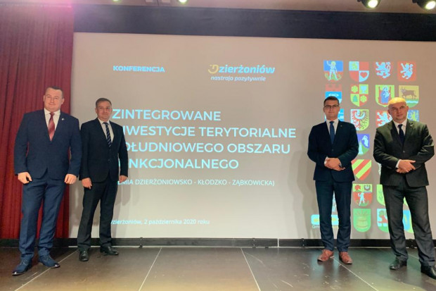 O nowym narzędziu realizacji inwestycji poinformowano podczas konferencji w Dzierżoniowie (fot. UMWD)