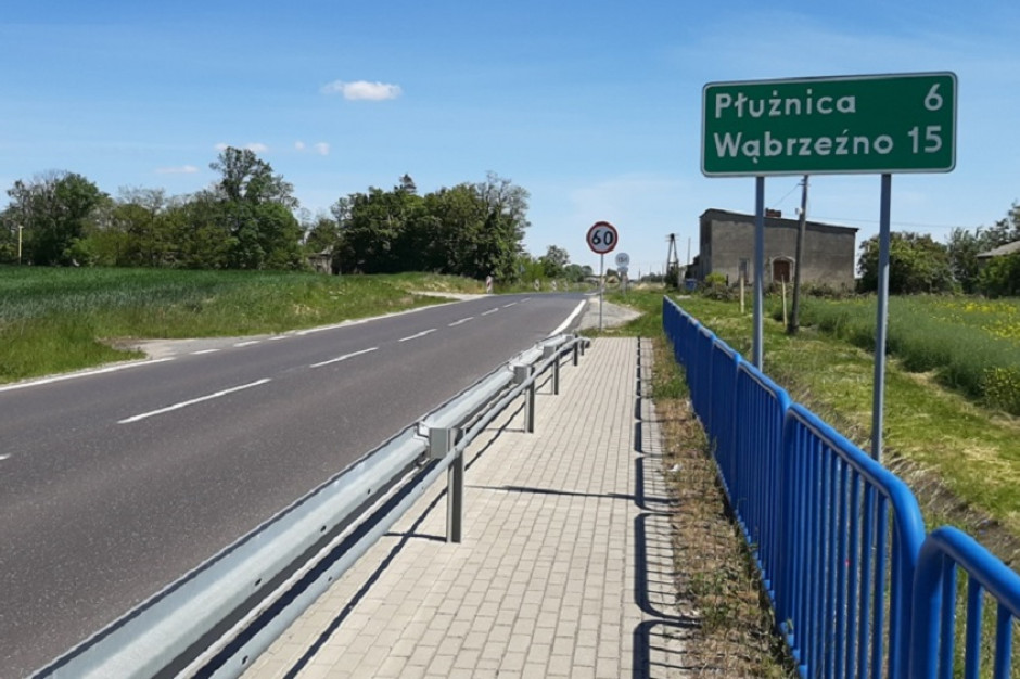 W ramach wznowionej przebudowy m.in. jezdnia zostanie wzmocniona i poszerzona do 7 metrów (Fot. ZDW w Bydgoszczy)