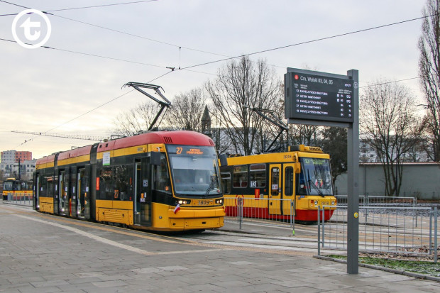 W Warszawie wkrótce przybędą nowe trasy tramwajowe, np. do Wilanowa i wzdłuż ul. Kasprzaka (Fot. Tramwaje Warszawskie)