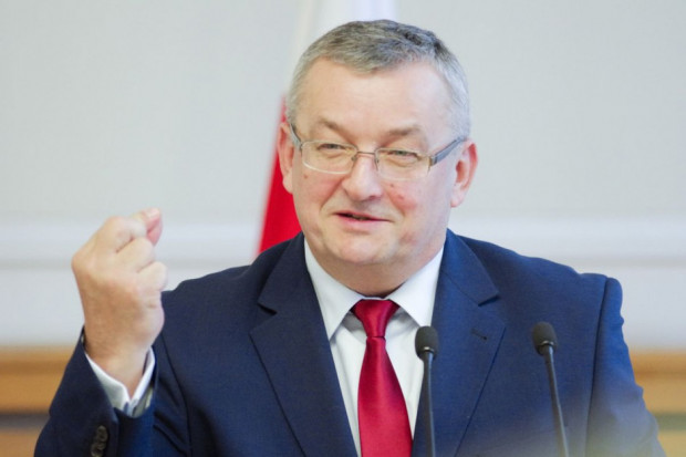 Minister infrastruktury Andrzej Adamczyk (fot. PTWP/Piotr Waniorek)