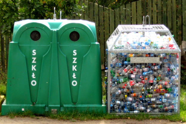 Segregacja to tylko wstęp do recyklingu  (fot. Wikipedia/ Tomasz Sienicki, CC BY 3.0)