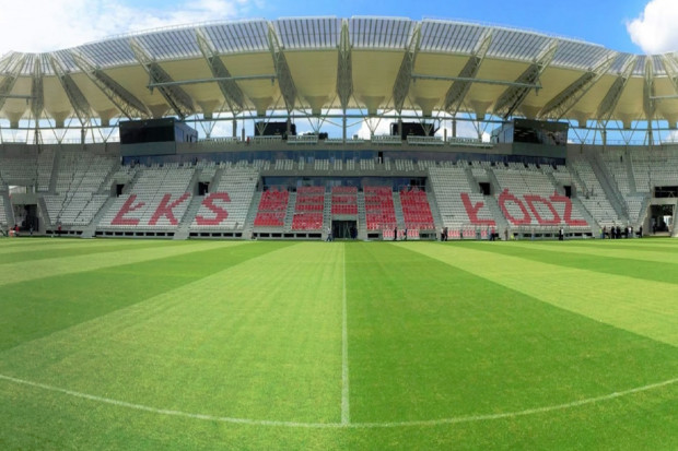 Na Stadionie Miejskim w Łodzi od 16 lutego trenuje reprezentacja Polski kobiet w piłce nożnej (fot. CC BY - SA 4.0)