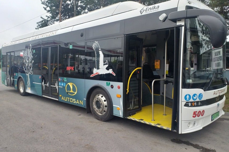 12-metrowy Autosan Sanctity podczas testów w Częstochowie (Fot. MPK Częstochowa) 12-metrowy Autosan Sanctity podczas testów w Częstochowie (Fot. MPK Częstochowa)