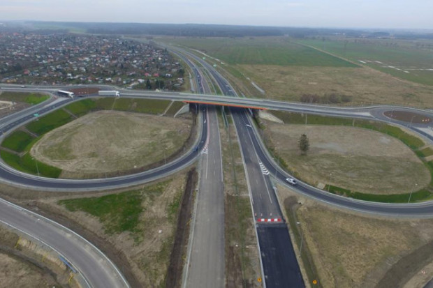 Obwodnica Koszalina i Sianowa w ciągu drogi ekspresowej S6 ma długość 21,1 km (fot. gddkia.gov.pl)