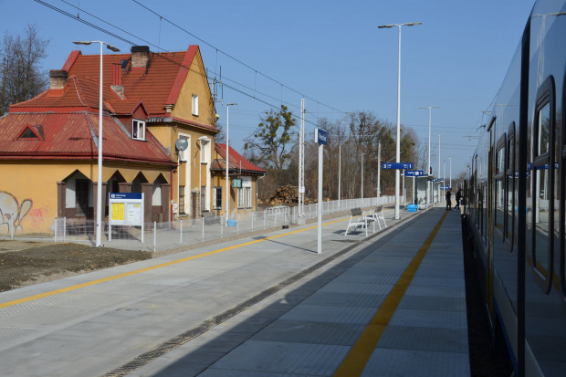 Prace obejmą perony na linii Skoczów - Wisła Głębce (fot. plk-sa.pl)