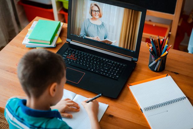 Wszyscy uczniowie w Polsce powrócili do nauki zdalnej (fot. shutterstock)