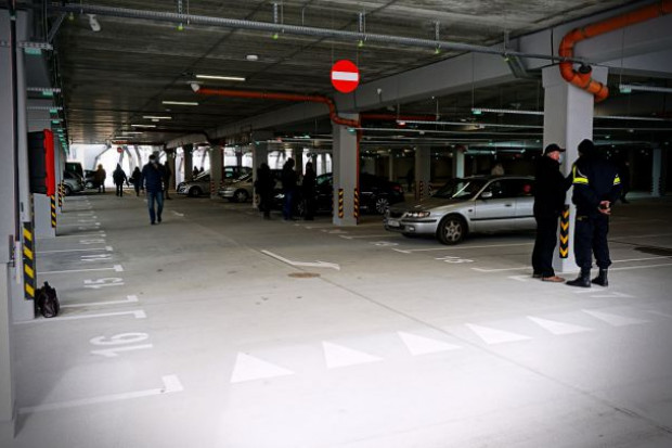Nowy parking w Kutnie pomieści pod dachem 132 samochody (fot. UM Kutno)