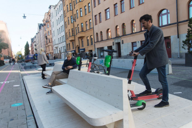 Według założeń programu do 2030 roku każda ulica w Szwecji będzie zdrowa, zrównoważona i tętniąca życiem (fot. arkdes.se)