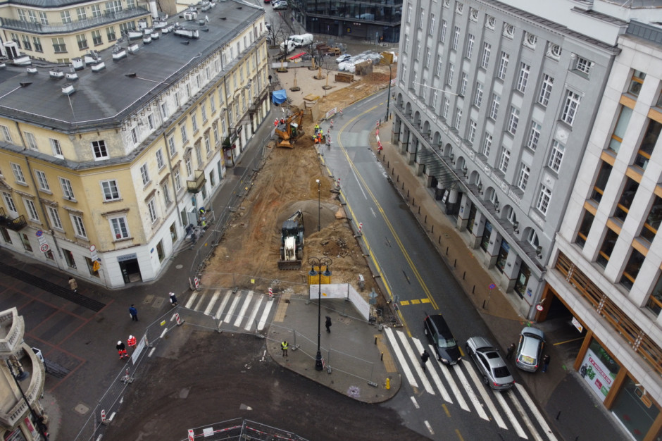 Rzeźba jaja miałaby się pojawić na tzw. placu pięciu rogów (Fot. ZDM Warszawa) Rzeźba jaja miałaby się pojawić na tzw. placu pięciu rogów (Fot. ZDM Warszawa)