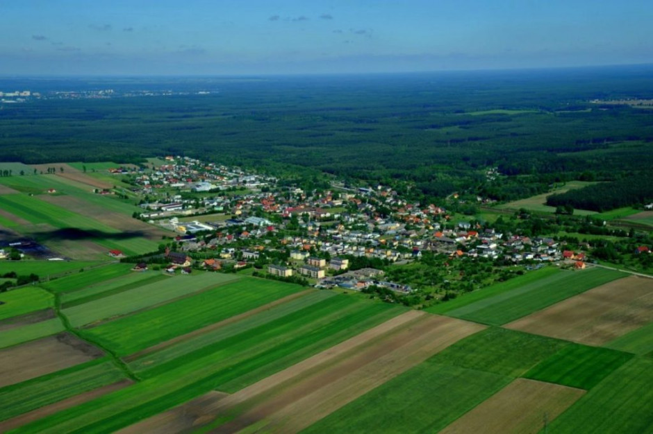 Panorama miejscowości Kaczory, fot. UG Kaczory