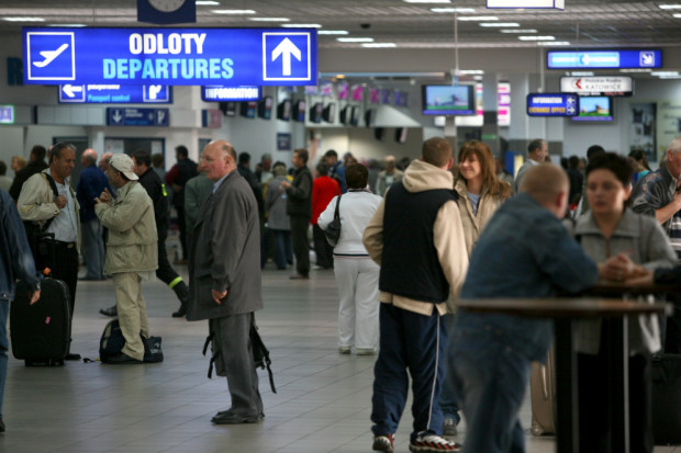 Z lotniska Katowice w październiku br. skorzystało ponad 403 tys. pasażerów (Fot. PTWP/Andrzej Wawok)