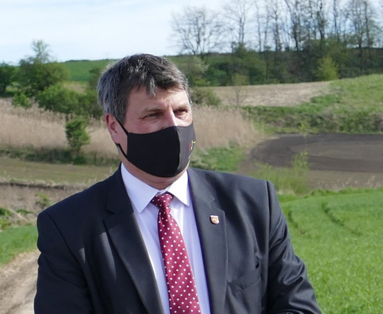 Grzegorz Cichy, burmistrz Proszowic (fot. UMP)