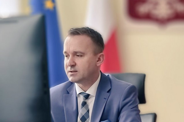 Minister Michał Cieślak. (Fot. twitter.com)