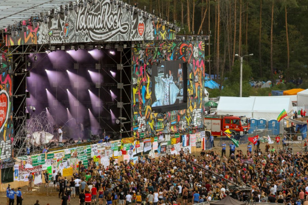 Od 2004 r. festiwal Pol’and’Rock  odbywał się w Kostrzynie (fot. lubuskie.pl)