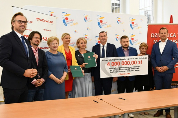 4 mln zł z budżetu Mazowsza pójdzie na budowę szkoły na Woli (Fot. mazovia.pl)