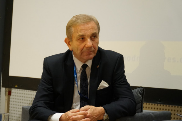 Krzysztof Iwaniuk, przewodniczący zarządu Związku Gmin Wiejskich RP, wójt gminy Terespol (fot. PTWP)
