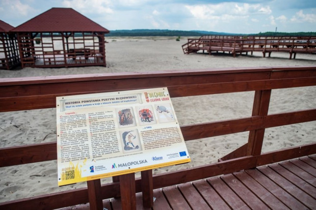 Mieszkańcy obawiają się wpływu inwestycji na Pustynię Błędowską (fot.malopolska.pl)
