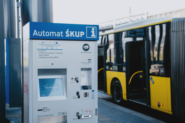Obecnie pasażerowie ZTM mogą korzystać już z ponad 130 automatów biletowych w GZM (fot. ZTM)
