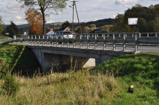 Na drodze krajowej nr 28 w Starej Birczy powstanie nowy most (fot. twitter.com/GDDKiA_Rzeszow)