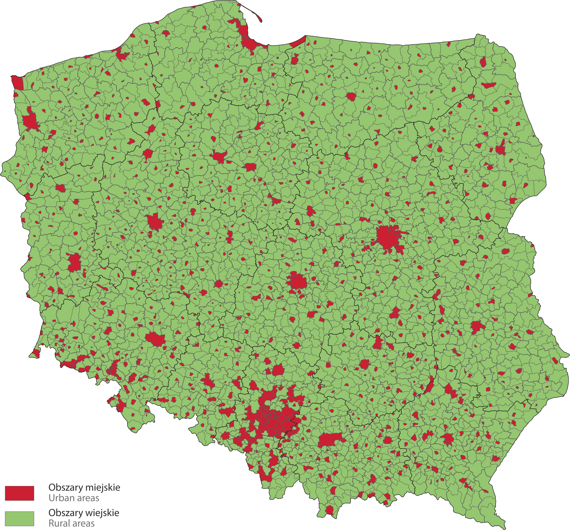 Miasta i wsie w Polsce (fot. stat.gov.pl)