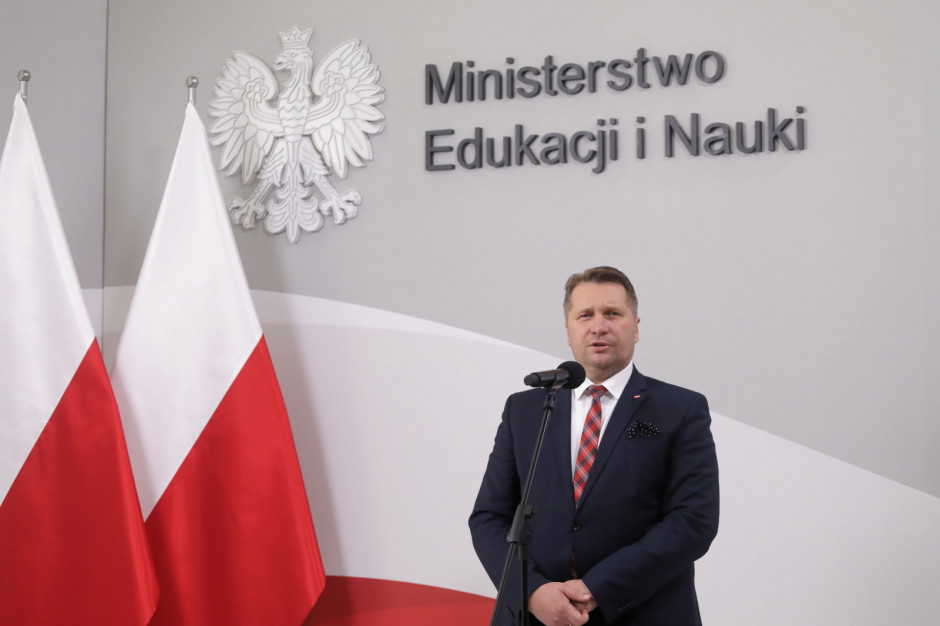 Realizuję wszystkie punkty, które założyłem sobie zaraz na początku urzędowania - powiedział Przemysław Czarnek (Fot. PAP/Albert Zawada) Przemysław Czarnek: realizuję założenia punkt po punkcie, porażek nie widzę żadnych